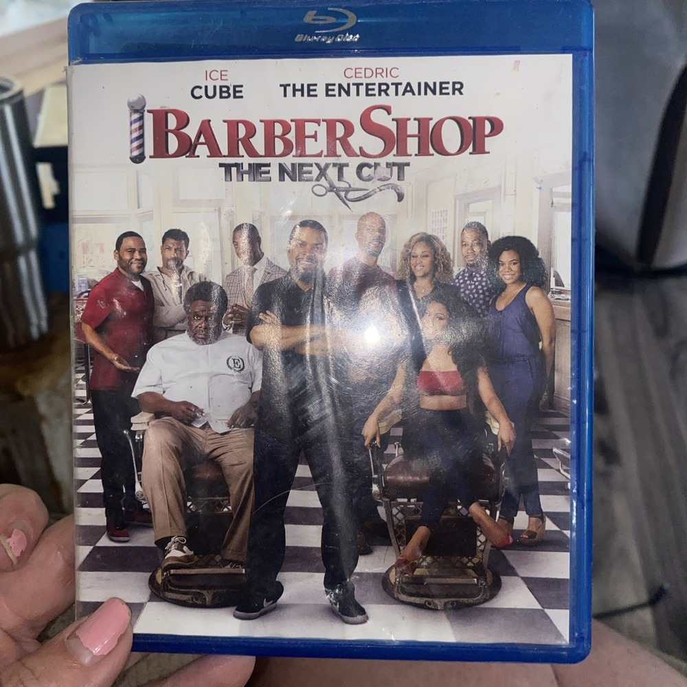 BARBER SHOP:THE NEXT CUT (BLU-RAY) VG Disc + Cover Art - NO CASE